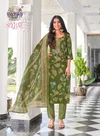 Seerat Vol 14 By Radhika Rayon Printed Kurti With Bottom Dupatta 